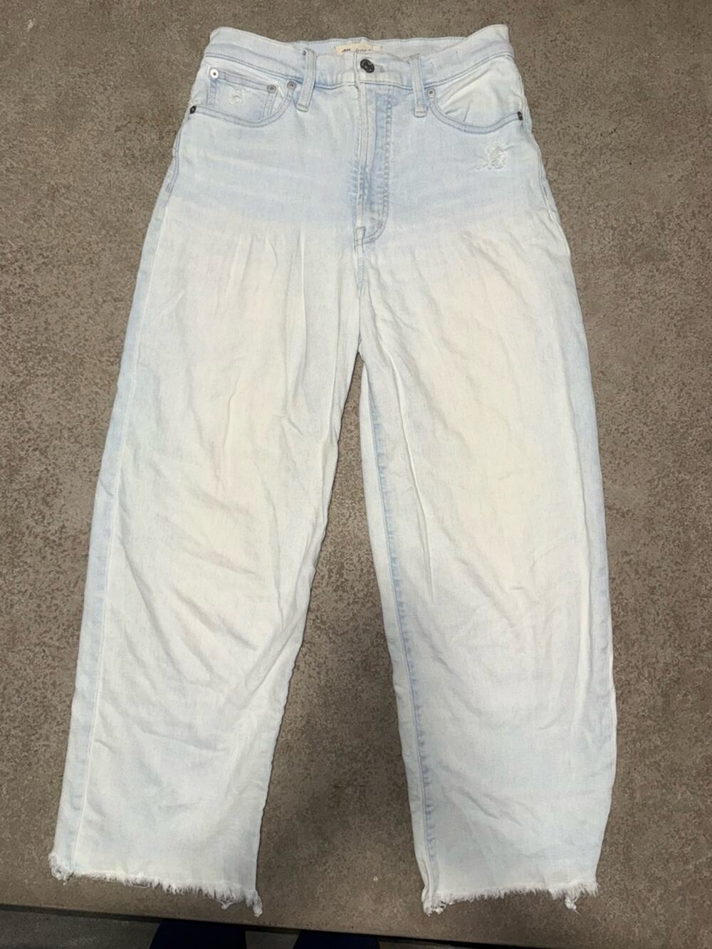 Madewell Light Blue Straight-Leg Jeans